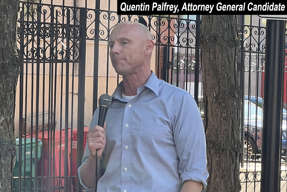 Quentin Palfrey, Attorney General Candidate
