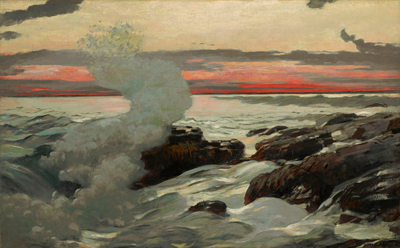 Homer West Point Prout's Neck 1900. Clark Art Institute